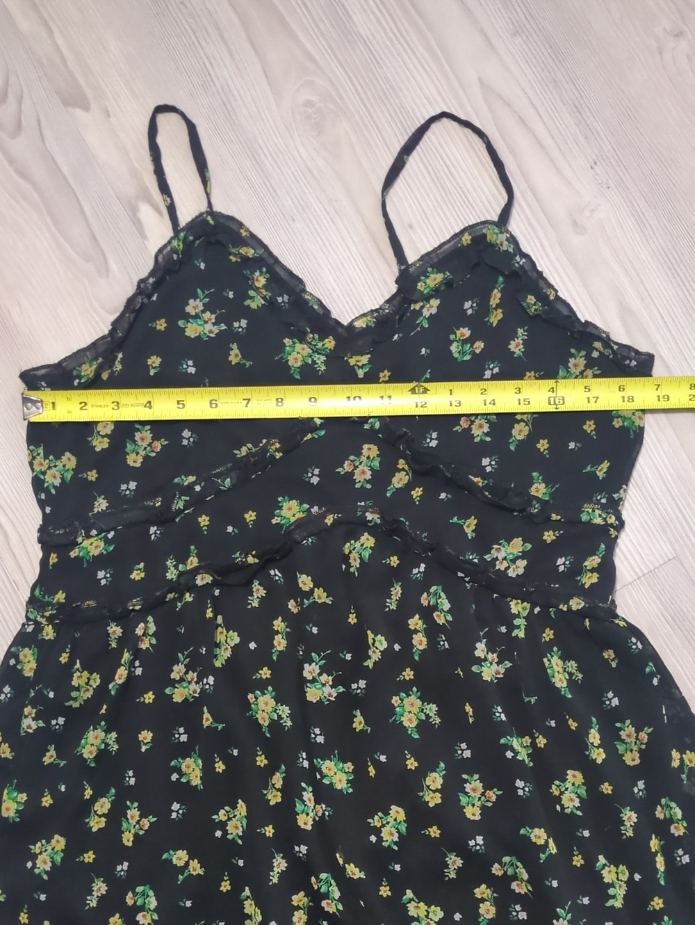 No Boundaries Floral Cami Dress Bundle XXL Pink & Black Babydoll 2-Piece 19 Zipp - Picture 13 of 16